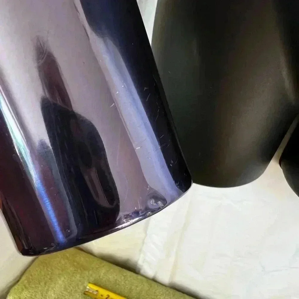 Starbucks Iridescent Purple Blue Cold Cup Stainless Steel Tumbler‎ 16 oz FLAW